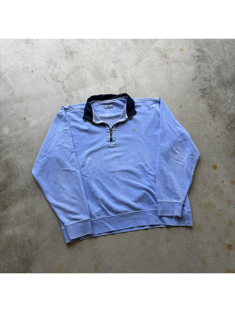 Castaway Nantucket Island Light Blue Quarter-Zip Sweatshirt